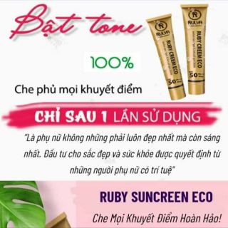 Kem che khuyết điểm RULYA RUBY SUNSCREEN ECO