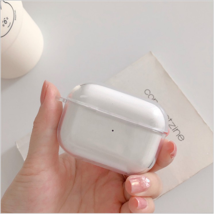 Vỏ bảo vệ bao đựng tai nghe vỏ trong nhựa TPU vỏ mềm cao cấp airpod 1/2/3 - JERRY SHOP