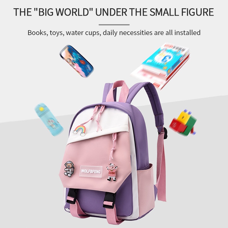 Ba Lô Đi Học Kiểu Dáng Dễ Thương Xinh Xắn Dành Cho Bé Trai Và Bé Gái