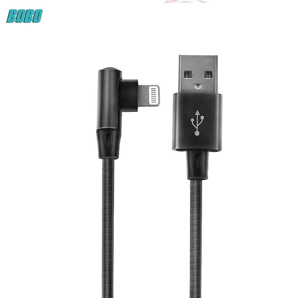 Dây Cáp Sạc Dữ Liệu Usb Sợi Nylon Cho Iphone