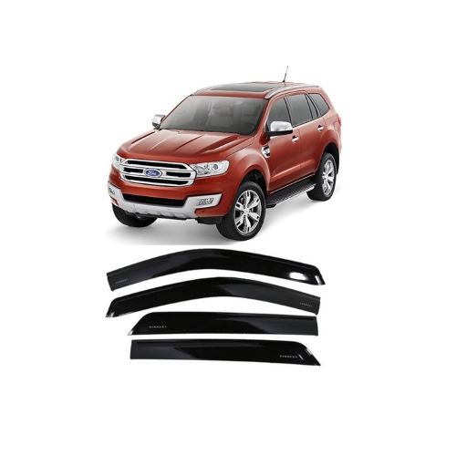 VÈ CHE MƯA CHỈ INOX DÀNH CHO XE FORD EVEREST 2016-2019 CAO CẤP