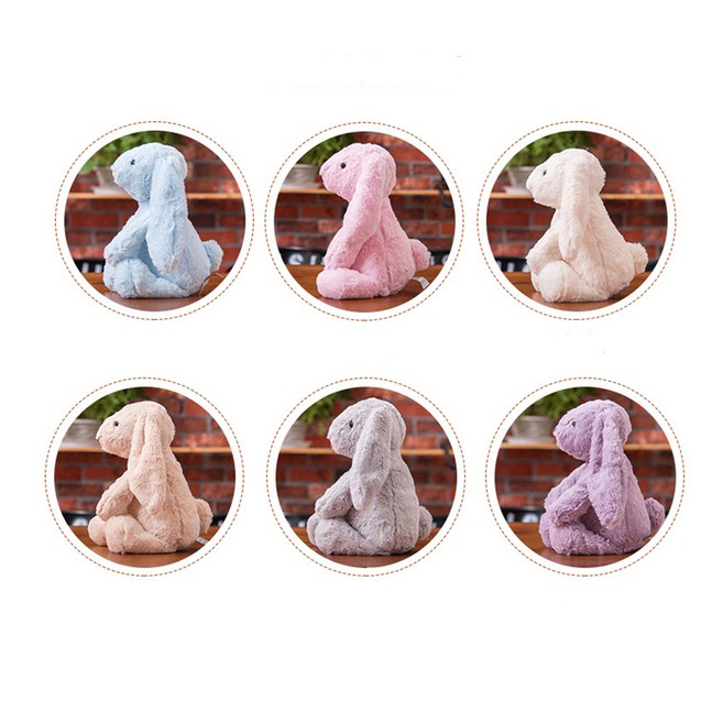 Thỏ nhồi bông dễ thương có 6 màu sắc khác nhau