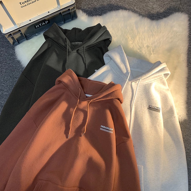 Áo hoodie nam dáng rộng