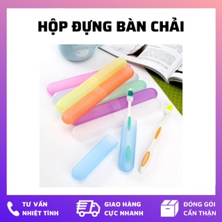 Hộp đựng bàn chải chống dơ bẩn khi đi du lịch, đi phượt dã ngoại
