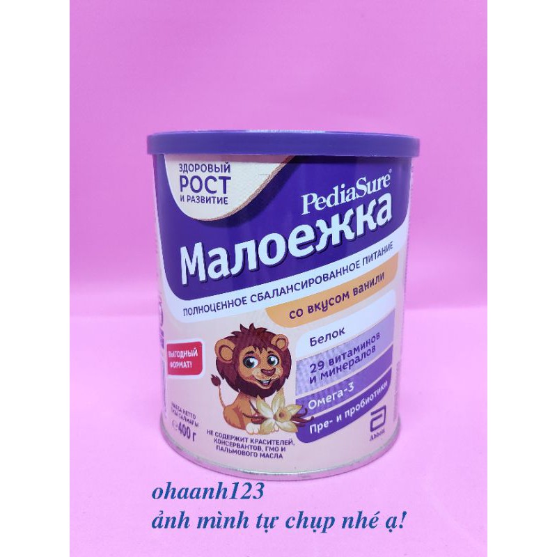 Sữa PediaSure bột vị Vani Nga 400g