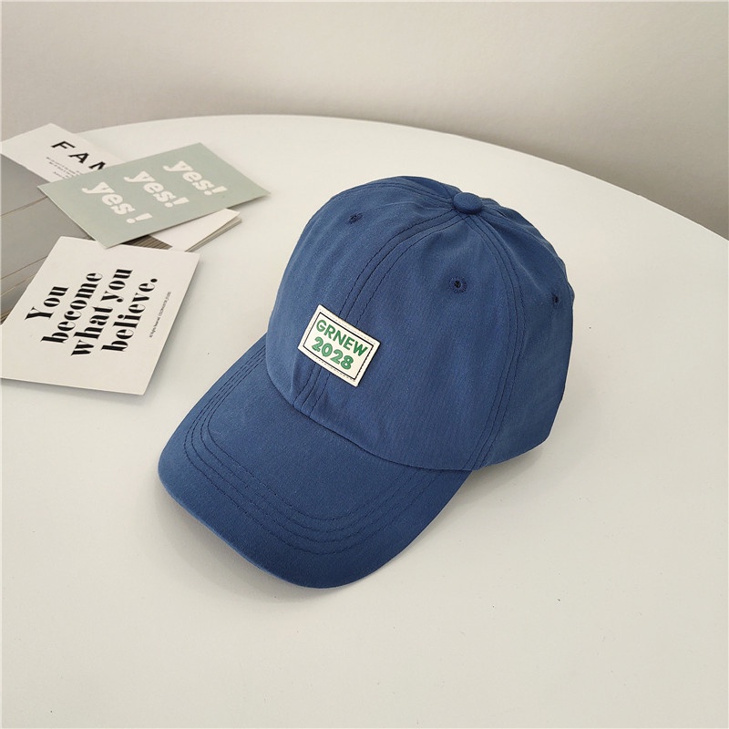 Mũ Lưỡi Trai Mềm Mại In Chữ Phong Cách Hàn Quốc Dễ Phối Đồ Thời Trang Xuân Thu Cho Nữ