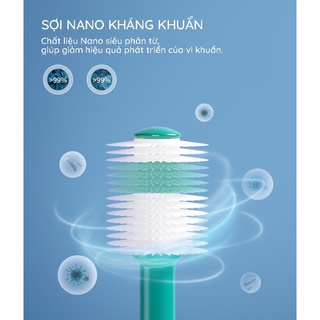 Bàn chải đánh răng cho bé 360 độ KUB