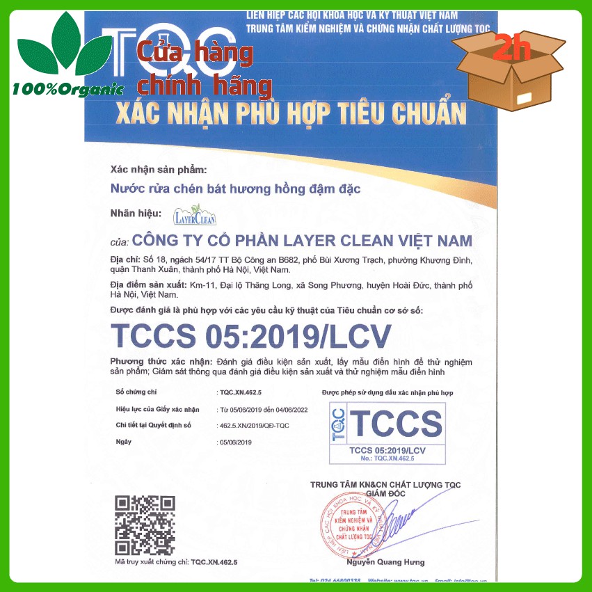 Nước rửa chén hữu cơ Layer Clean 800ml an toàn cho bé, layerclean hữu cơ