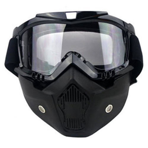 Mặt Nạ Beon kèm kính dùng cho Mũ bảo hiểm 3/4