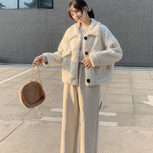 Áo khóa lông cừu quảng châu