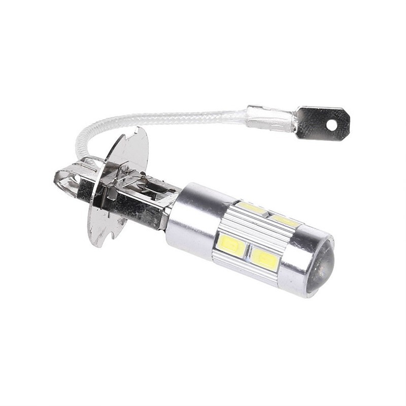 2 đèn sương mù xe hơi H3 LED 10smd 5630 5730
