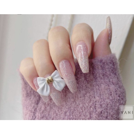Charm nơ nail phụ kiện trang trí móng tay hình nơ nail