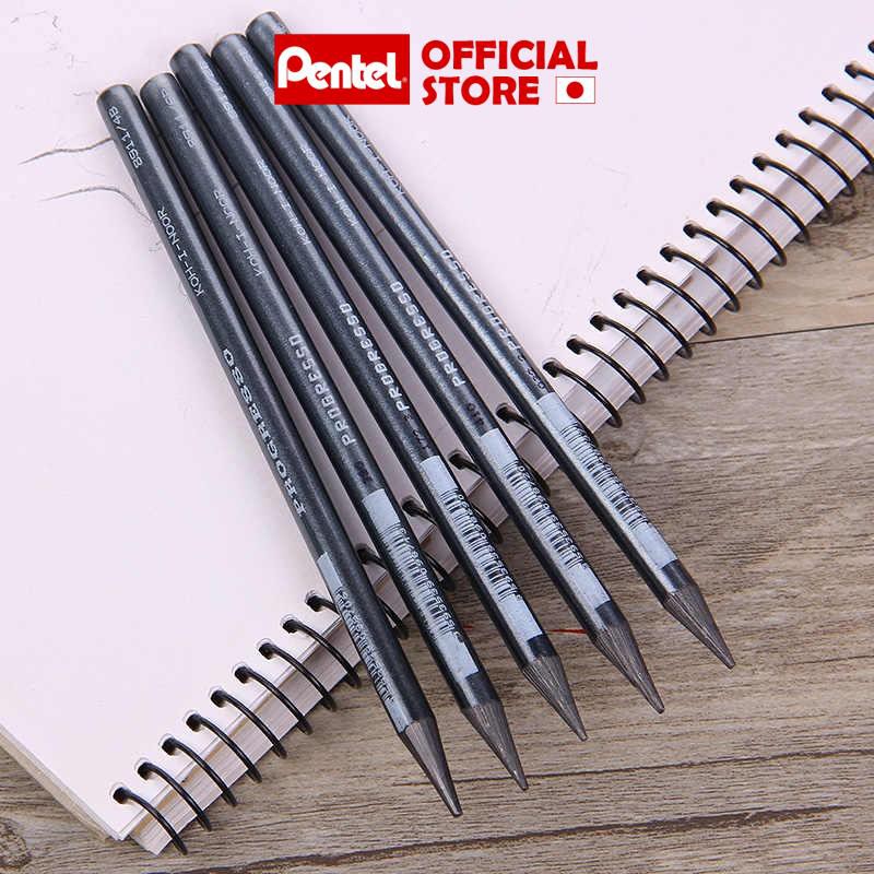 Chì Than Đặc Kí Họa Koh-I-Noor Progresso 8911 - HB 2B 4B 6B 8B | Chì Không Gỗ Vỏ Sơn | Họa Sĩ Phác Thảo Chuyên Nghiệp