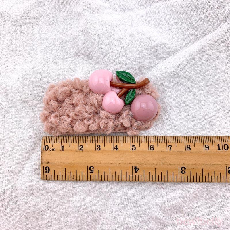 Kẹp tóc hình quả anh đào đáng yêu cho bé gái