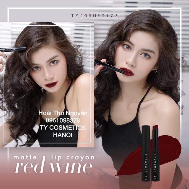 Combo son sáp TY COSMETICS