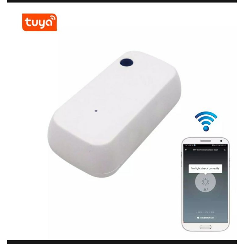 Cảm biến ánh sáng wifi Tuya/Smart Life