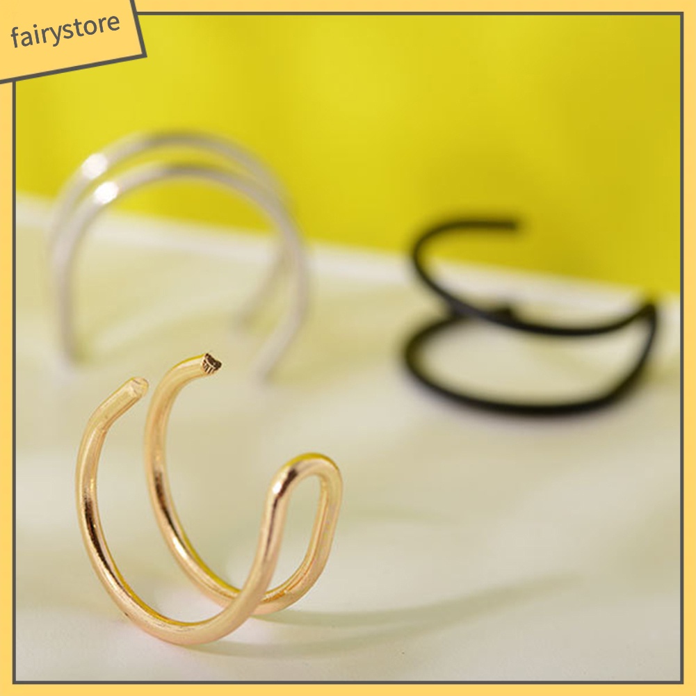 1 Khuyên Vành Tai Thiết Kế Tối Giản Cho Nữ