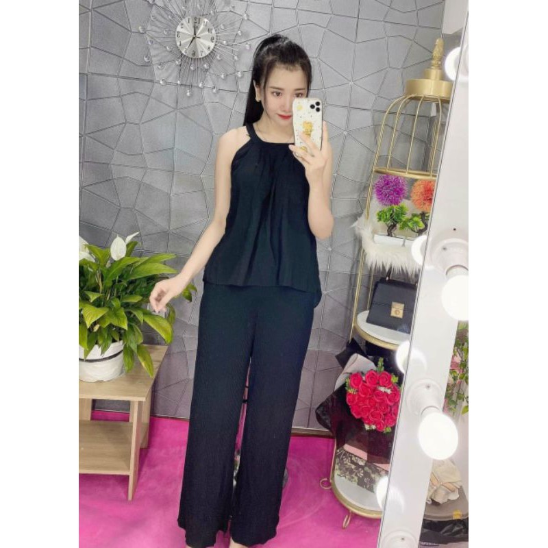 Set yếm quần dập ly