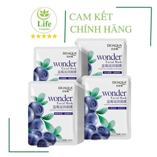 Mặt Nạ Giấy Việt Quất Bioaqua - Mặt Nạ Dưỡng Trắng Dưỡng Ẩm Giảm Mụn Nội Địa Trung Life Cosmetics