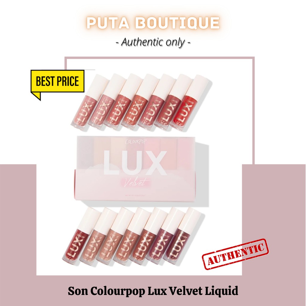 Son kem lì Colourpop Lux Velvet Liquid