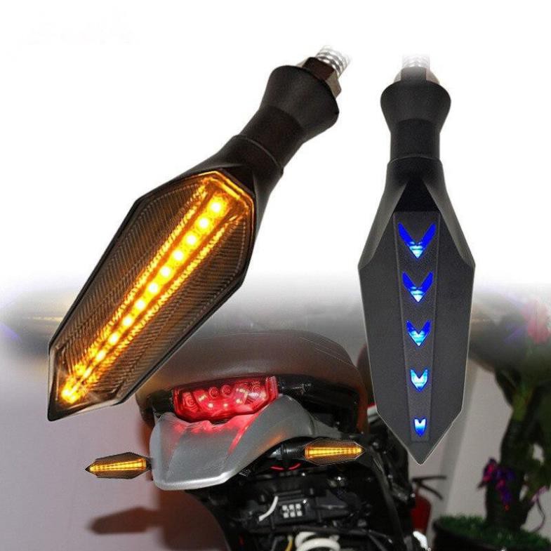Siêu Sale - Đèn LED Xi Nhan Moto hình dài, đèn xin nhang led đẹp, độ bền cao -  Bảo hành 1 đổi 1