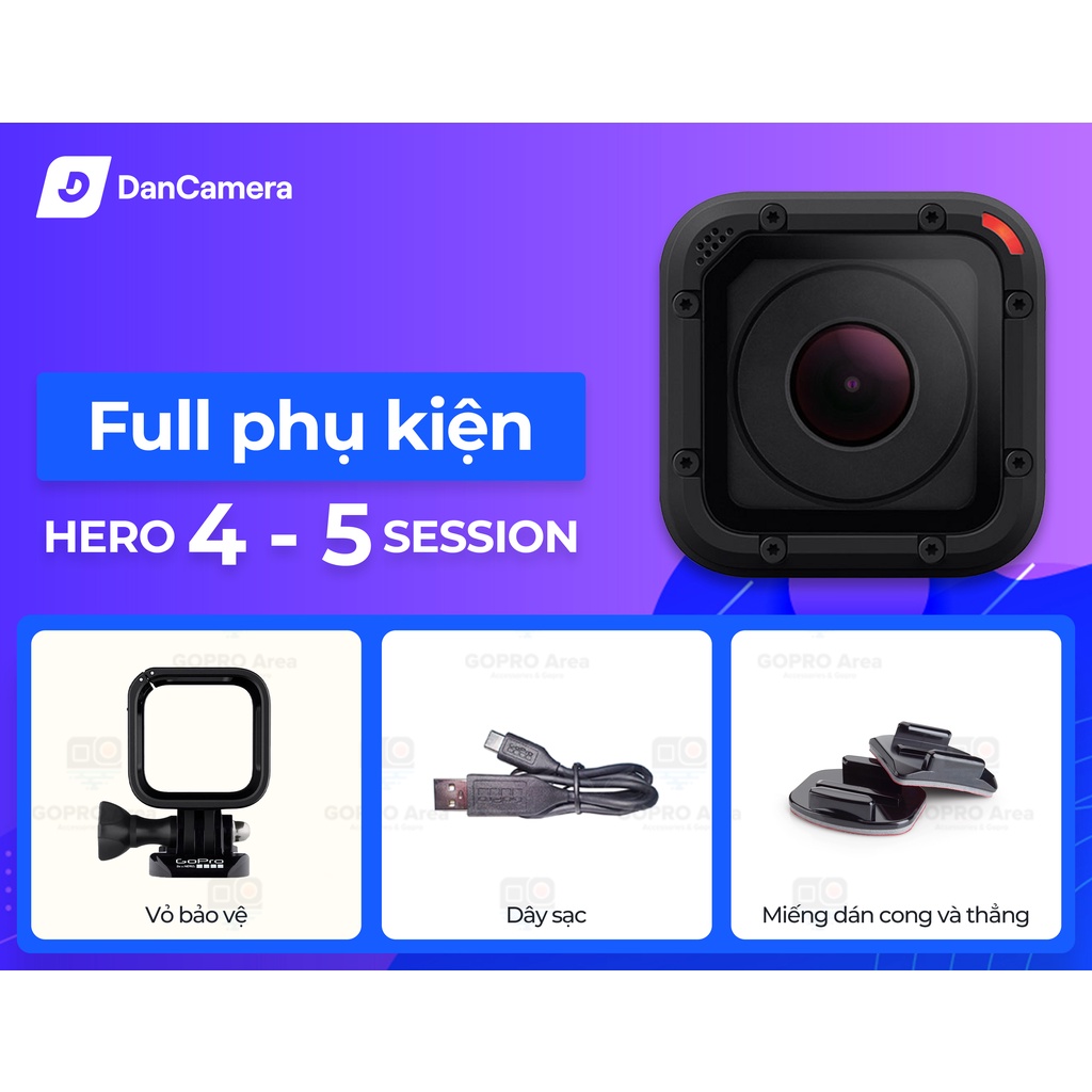 Máy quay Gopro hero 5 session Bảo hành 1 đổi 1 12 tháng