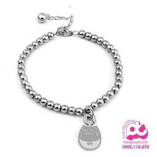 Lắc tay inox nữ cao cấp bảo hành không đen - SY_LTN_323