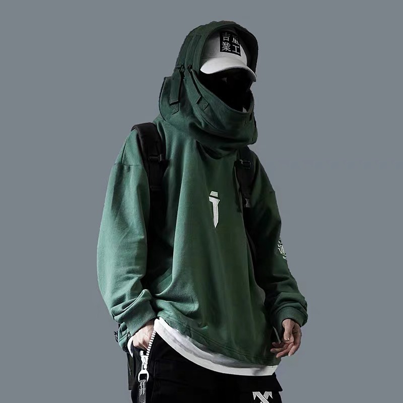 Áo hoodie Cổ Cao Hở Miệng Cá Thời Trang Cho Nam Và Nữ