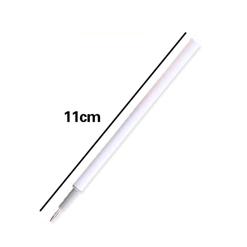 Set 10 Ruột Bút Mực Nước Ngòi 0.5mm Màu Đen / Xanh Đỏ / Xanh Dương