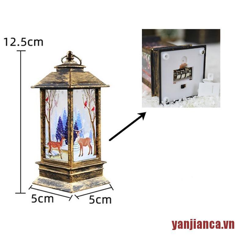 Đèn LED Treo Trang Trí Giáng Sinh Hình Ông Già Noel Tuần Lộc