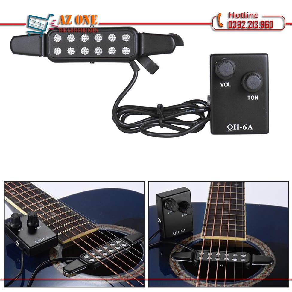 Pickup Đàn Acoustic Guitar QH-6A