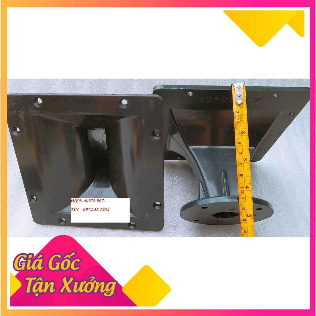 Họng loa treble kèn 450 kích thước  16X16 - GIÁ 1 CHIẾC phễu loa