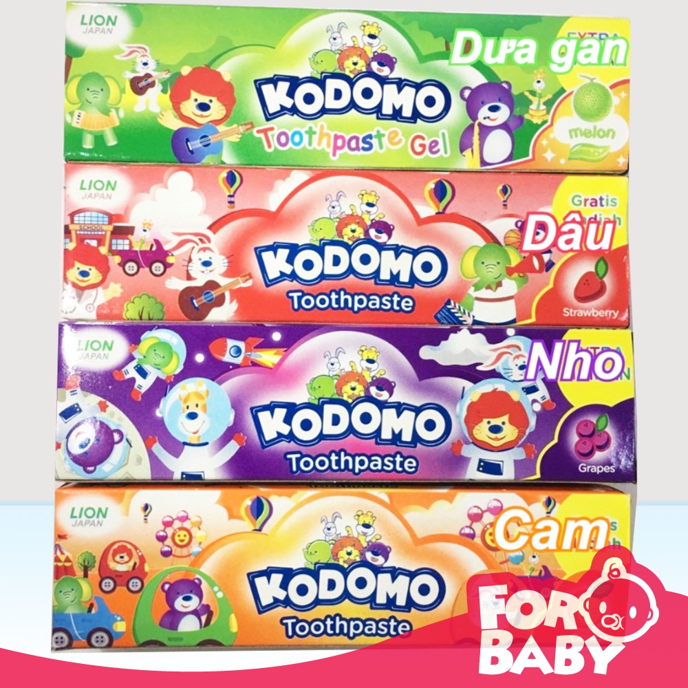 Kem Đánh Răng Trẻ Em Kodomo Thái Lan - 45g