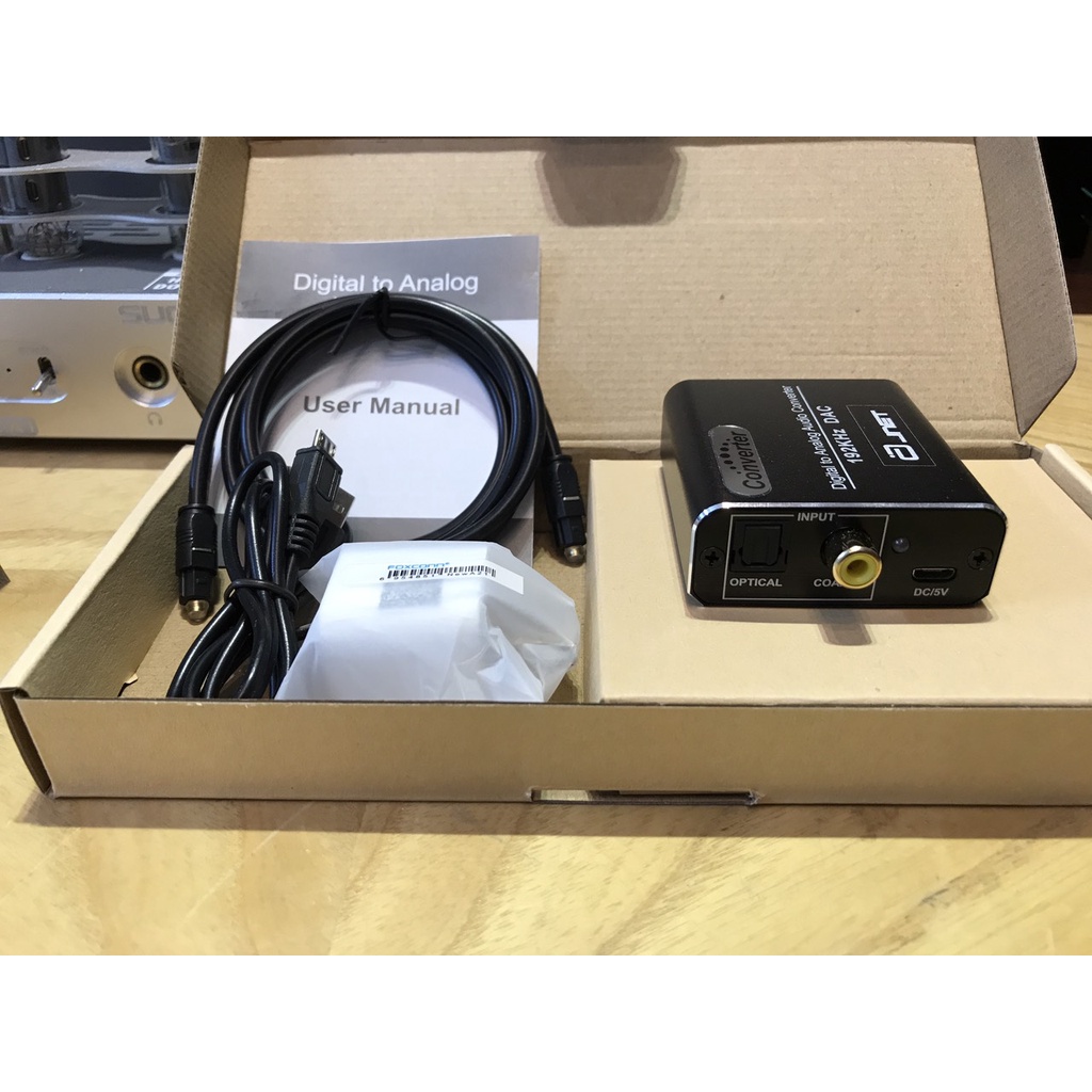 Bộ Giải Mã Âm Thanh DAC JNET HS202 24bit/192khz Chất Lượng Cao