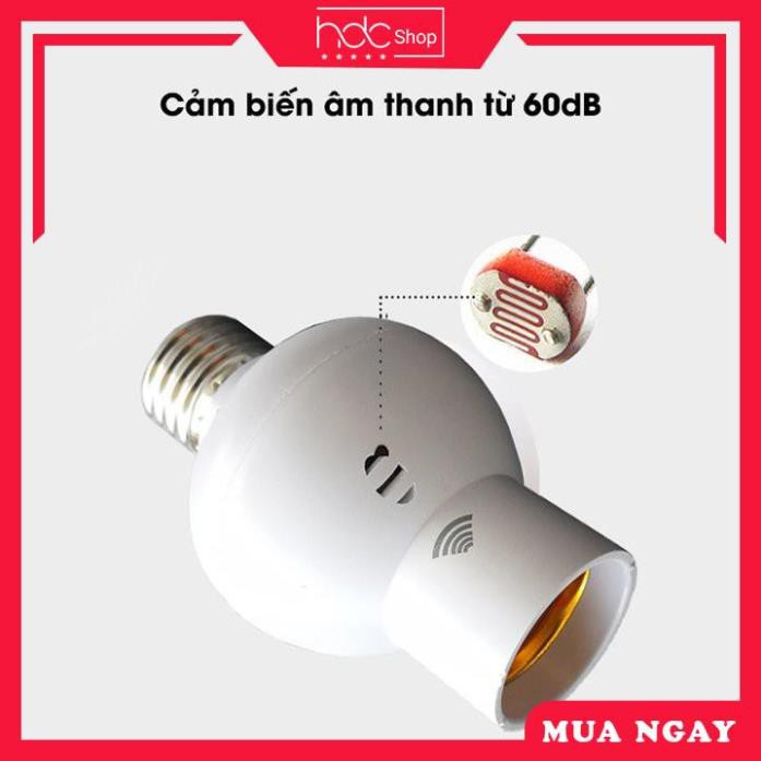 [GIÁ SỐC] Đui đèn cảm biến âm thanh trong bóng tối