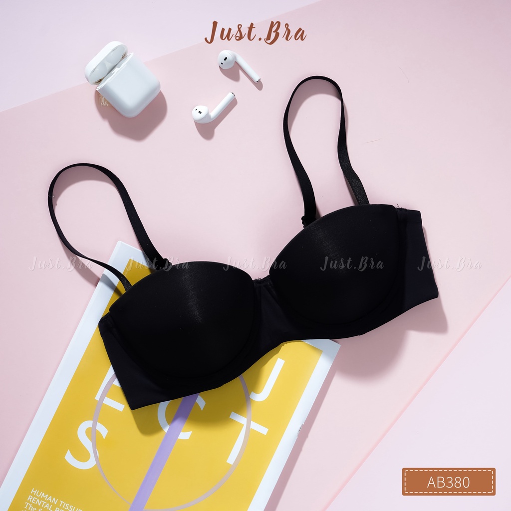 Áo ngực Just Bra có gọng thiết kế cup ngang nâng đẩy tôn dáng cực xinh AB380