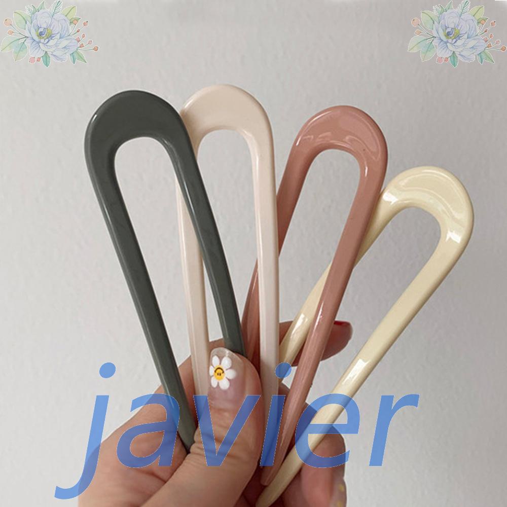 Trâm Cài Tóc Bằng Acrylic Phong Cách Vintage Hàn Quốc Đơn Giản