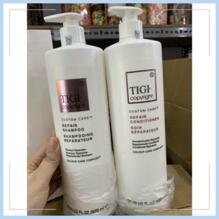 Cặp 2 chai dầu gội + xã phục hồi tigi 970ml