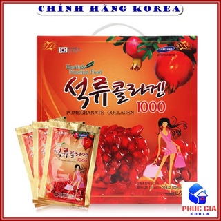 Nước Lựu Collagen Hàn Quốc Chính Hãng, Hộp 30 gói