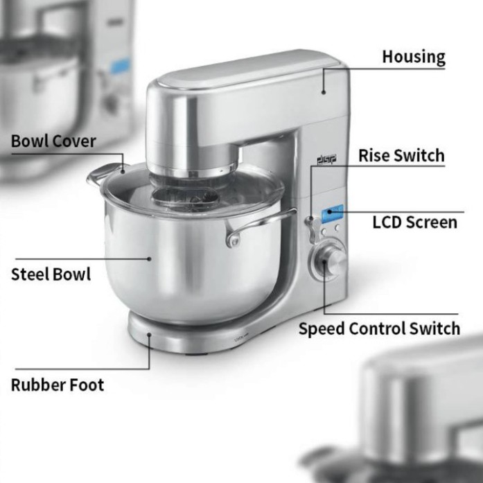 Sản Phẩm Máy trộn bột, đánh trứng thương hiệu cao cấp DSP mã KM3032: Dung tích 10 lít - Hàng cao cấp .