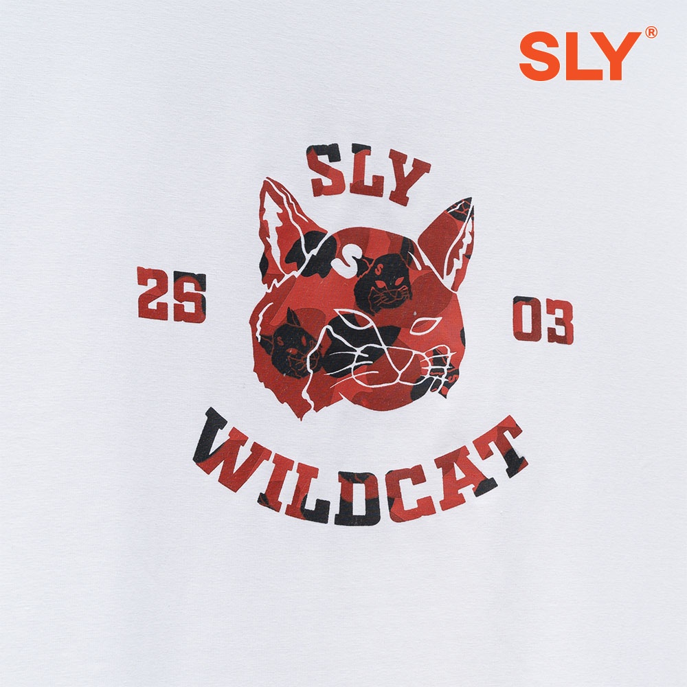 Áo thun SLY Wildcat màu Trắng