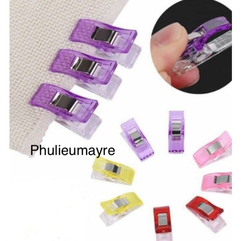 Kẹp nhựa hỗ trợ may vá
