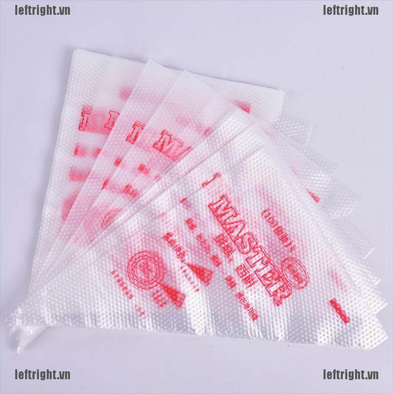 Set 100 Túi Bắt Kem Trang Trí Bánh Dùng Một Lần Tiện Dụng