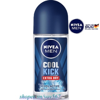 Lăn khử mùi nivea nam 50ml cool kick 100% chính hãng. vov567 cung cấp & bảo trợ.