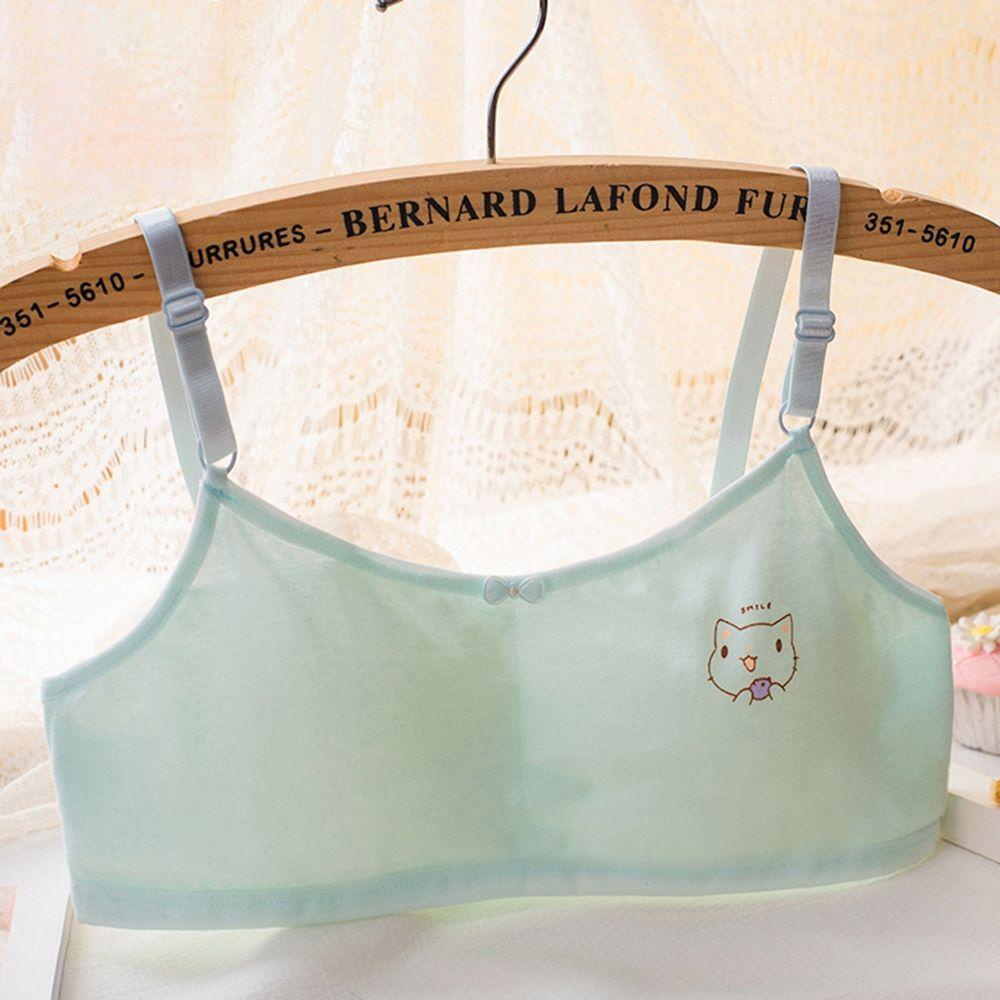 Áo Ngực Cotton Không Tay Thời Trang Cho Nữ Sinh