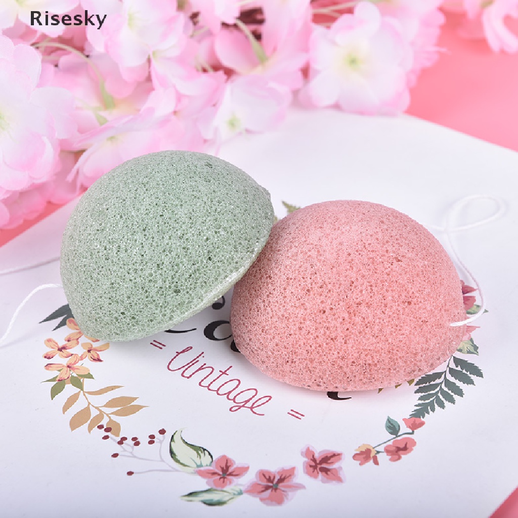 Bông Mút Konjac Konjac Tự Nhiên Rửa Mặt Trang Điểm