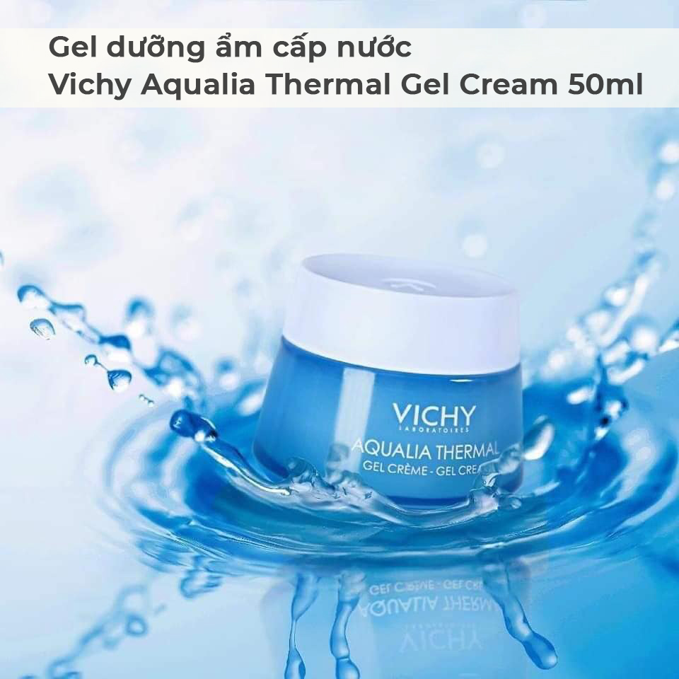 Kem Dưỡng Ẩm Và Cung Cấp Nước Dạng Gel Vichy Aqualia Thermal Cream-Gel 50ml