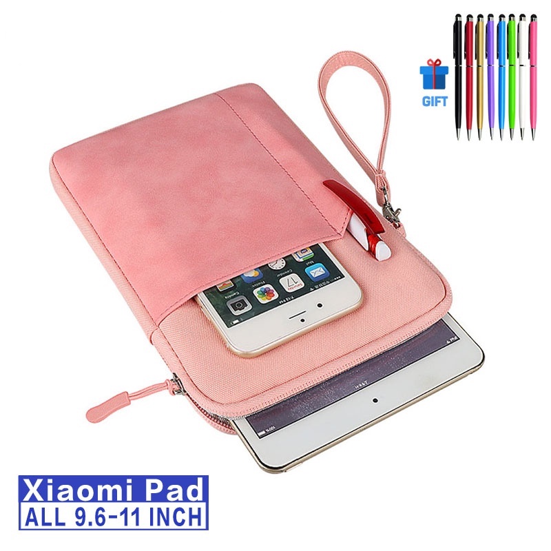 For Xiaomi Mi Pad 3 2 7.9 Mipad 4 Plus 10.1 8 Tablet zipper sleeve For Sony Xperia Z4 Z3 Z2 SGP771 SGP511 SGP611 pouch-bag Case