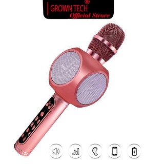 Mua  Mã ELHACE giảm 4% đơn 300K  Micro karaoke GrownTech YS 90  hát nhạc có chức năng thu âm kiêm loa blutooth