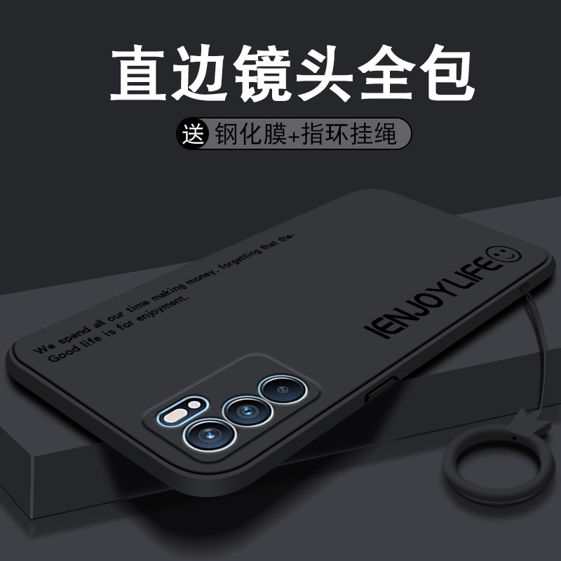 Ốp Điện Thoại Silicon Dẻo Mềm Bo Viền Cho oppo Reno 6 5g reno6 z oppo A16 Reno 6Z 5g
